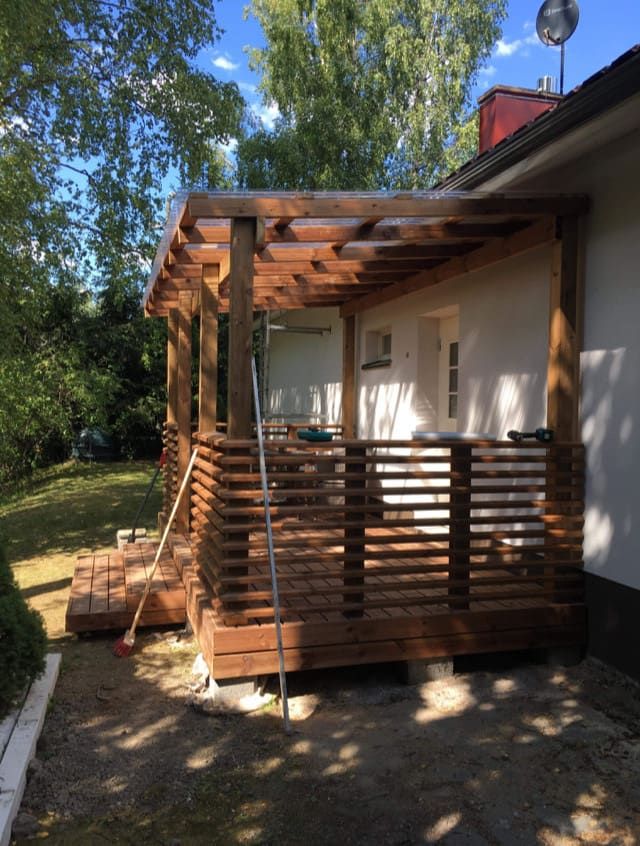 Terrass ja aed Lääne-Virumaal — Puit- ja komposiitterrasside projekteerimine ning ehitamine.